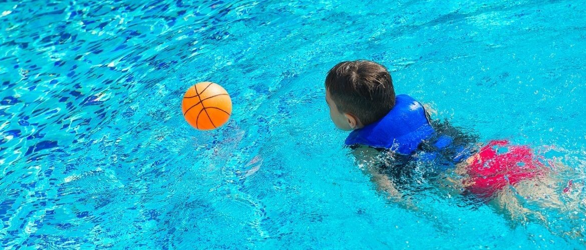 Intex Schwimmweste 3-6 Jahre aufblasbar Schwimmhilfe Schwimmring Swim Safe 