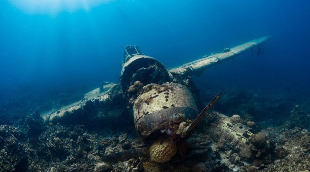 Bahamas Flugzeugwrack Spid City