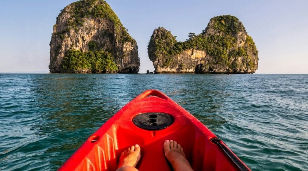 Kajak Ausflug Thailand